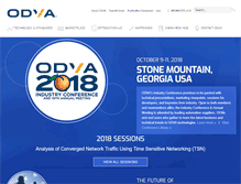Tablet Screenshot of odva.org